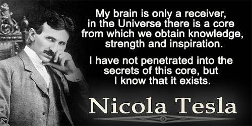 Nicola Tesla quote on scalar energy